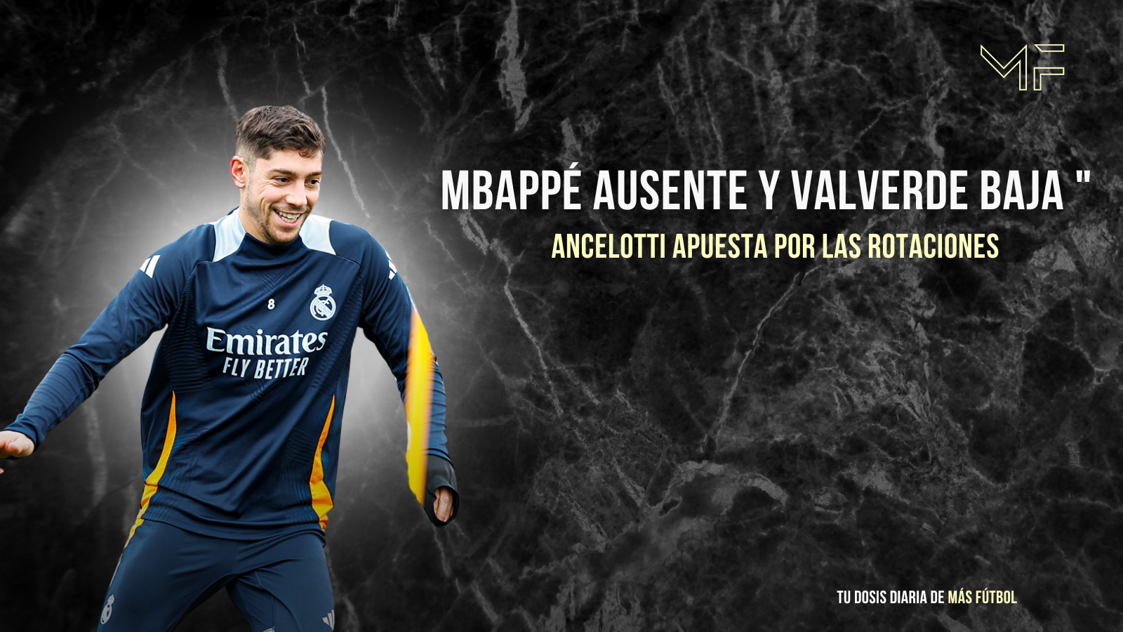 Mbappé en duda y Valverde descartado: el Real Madrid se juega la Copa con rotaciones