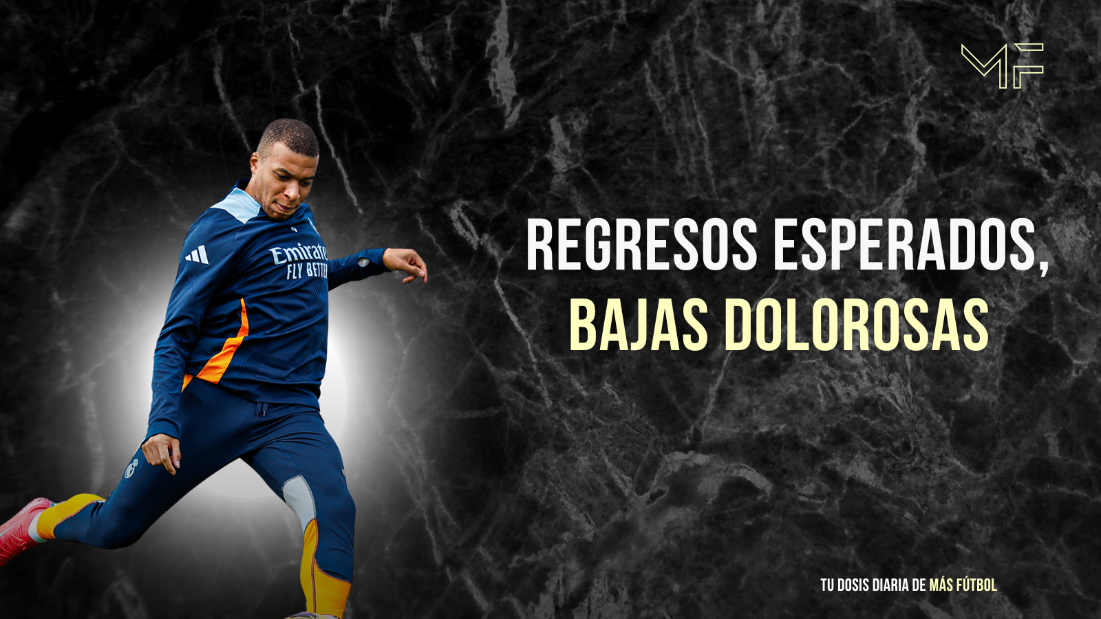 Mbappé y Courtois regresan, pero el Madrid sufre bajas clave ante el Betis