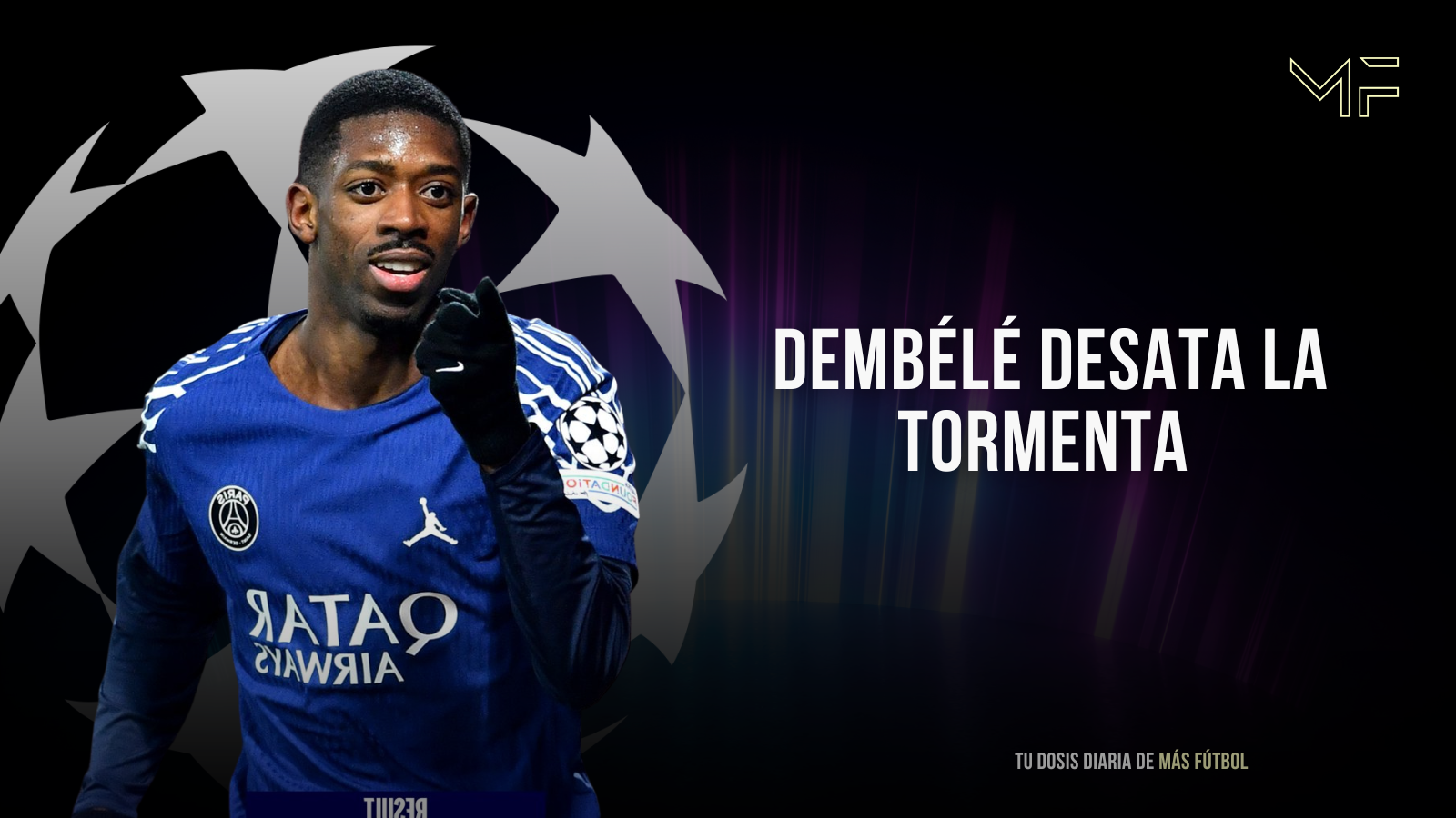 El show de Dembélé deja al PSG con un pie en octavos