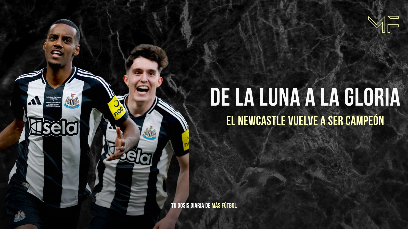 El Newcastle rompe su maldición y conquista Wembley tras 55 años de sequía