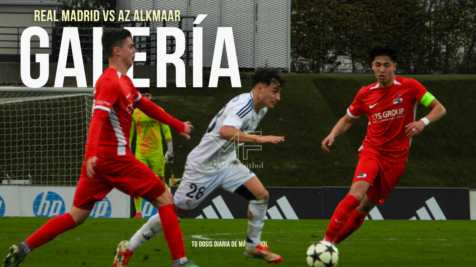 Adiós a la Youth League: Las mejores fotos del Real Madrid Sub 19 vs. AZ Alkmaar