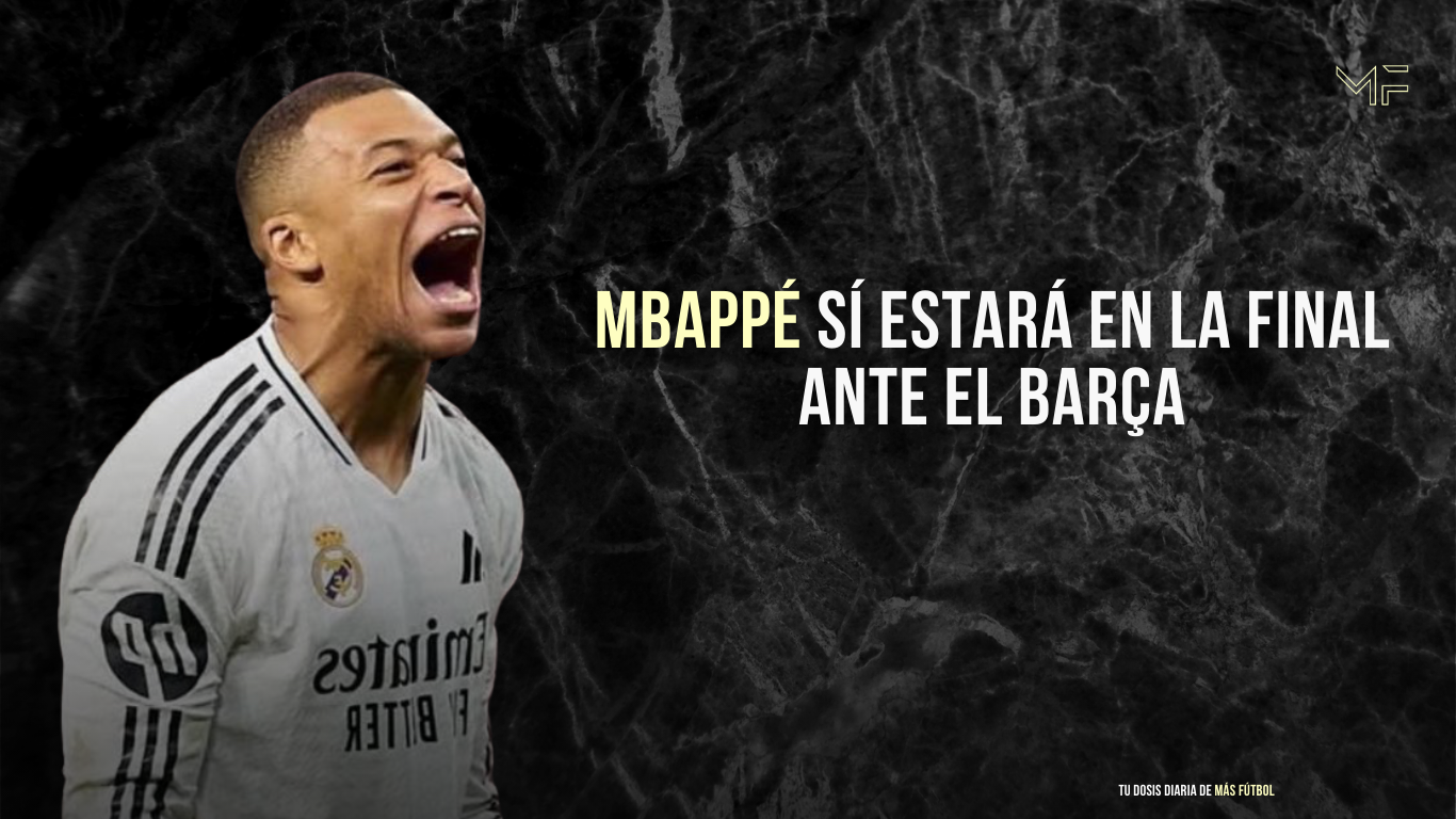 Mbappé esquiva castigo severo y jugará la final de Copa ante el Barça