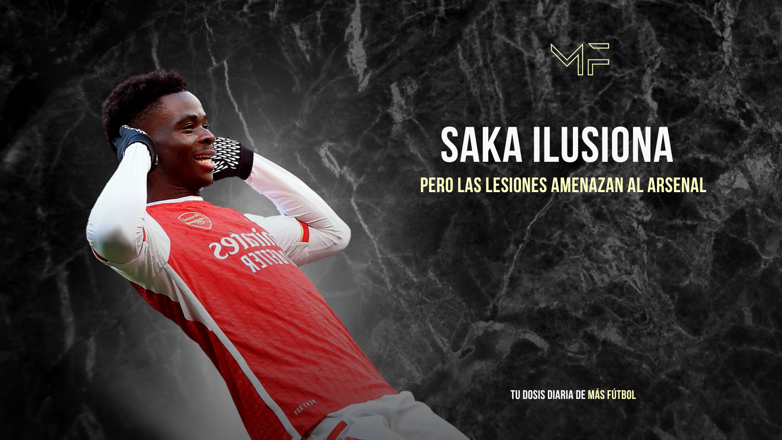 Saka vuelve con gol, pero el Arsenal sufre antes del Real Madrid