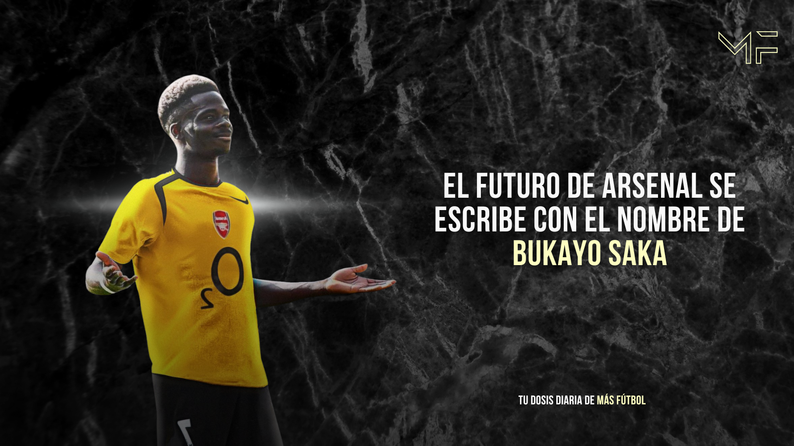 El futuro de Arsenal se escribe con el nombre de Bukayo Saka