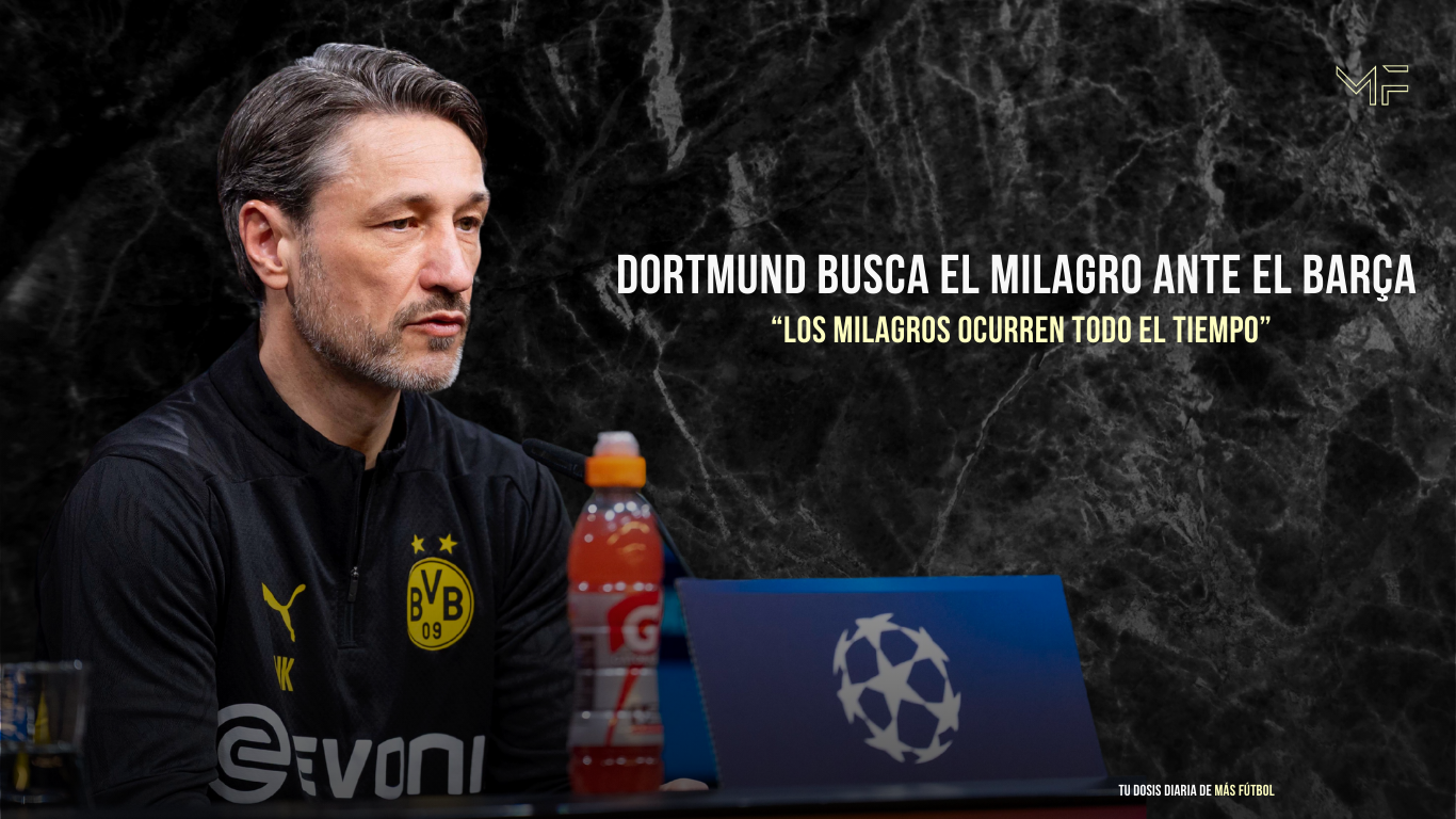 Dortmund busca el milagro ante el Barça tras el 4-0