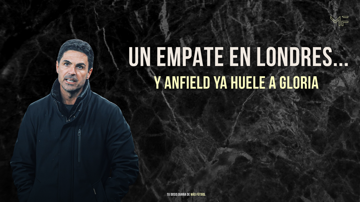 Liverpool huele a campeón: el empate del Arsenal deja el título a un paso de Anfield
