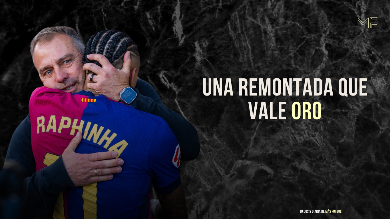 Victoria del Barça: Una remontada que vale oro