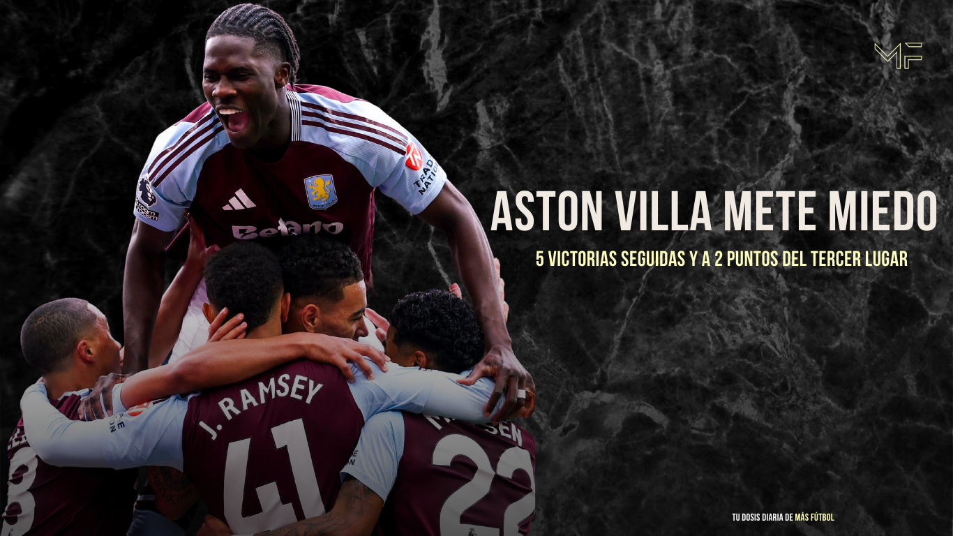 Aston Villa mete miedo