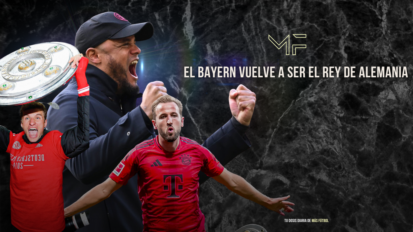 Kane, Kompany y un adiós legendario: el Bayern vuelve a ser el rey de Alemania