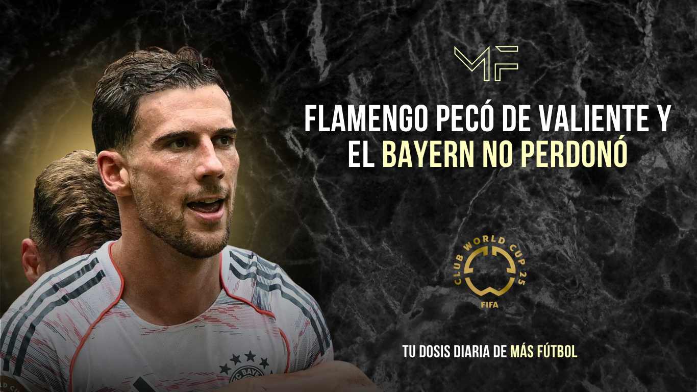 Flamengo pecó de valiente y el Bayern no perdonó