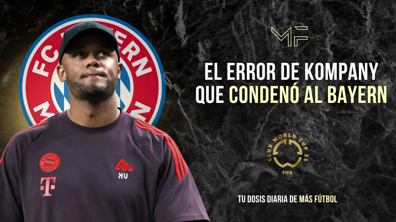 El error de Kompany que condenó al Bayern