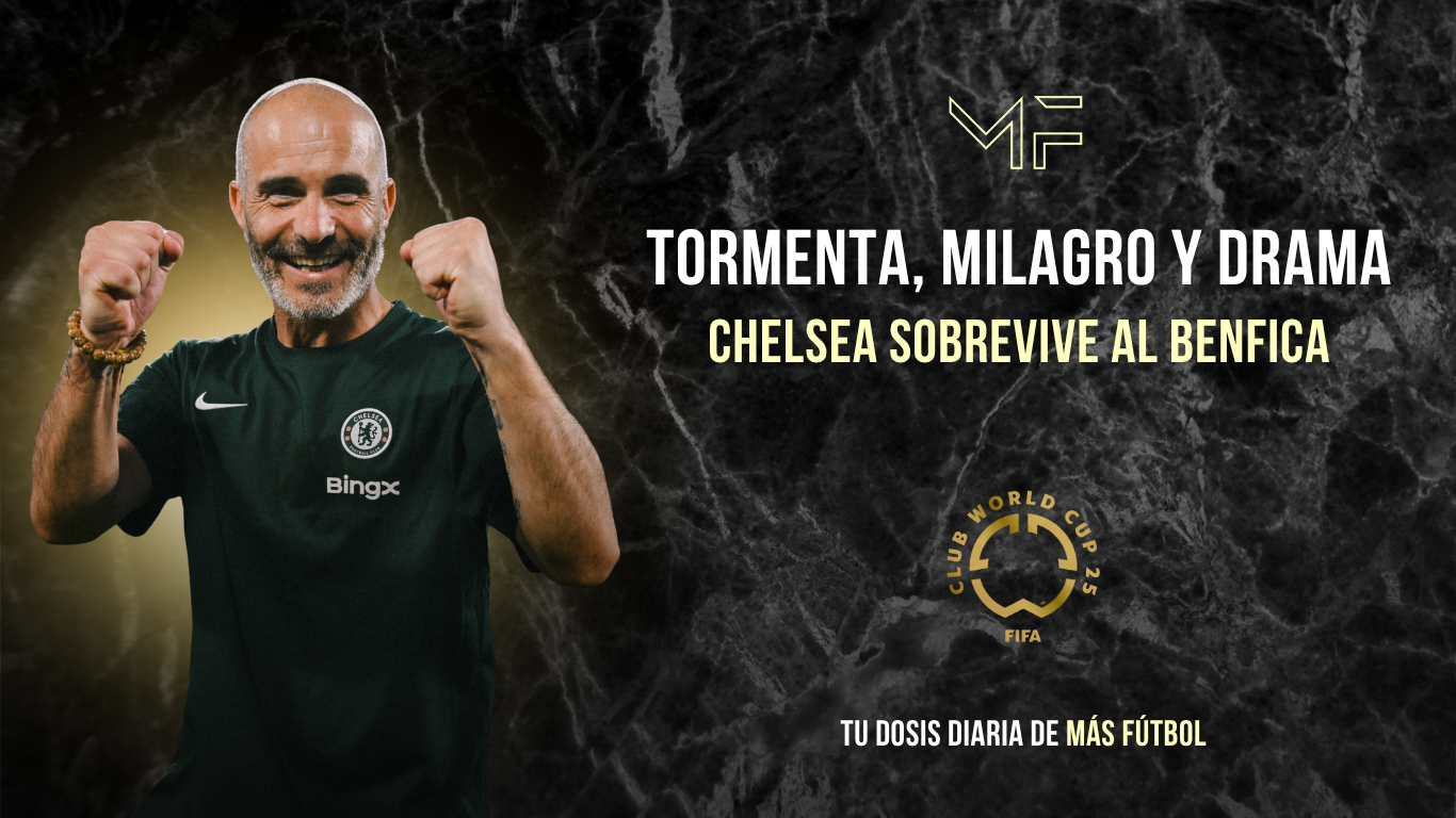 Tormenta, milagro y drama: Chelsea sobrevive al Benfica