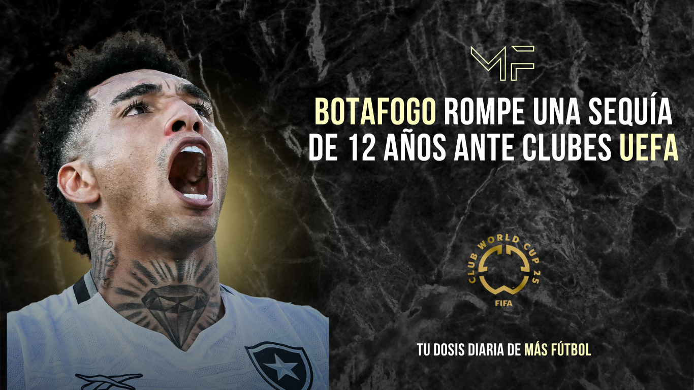 Botafogo rompe una sequía de 12 años ante clubes UEFA