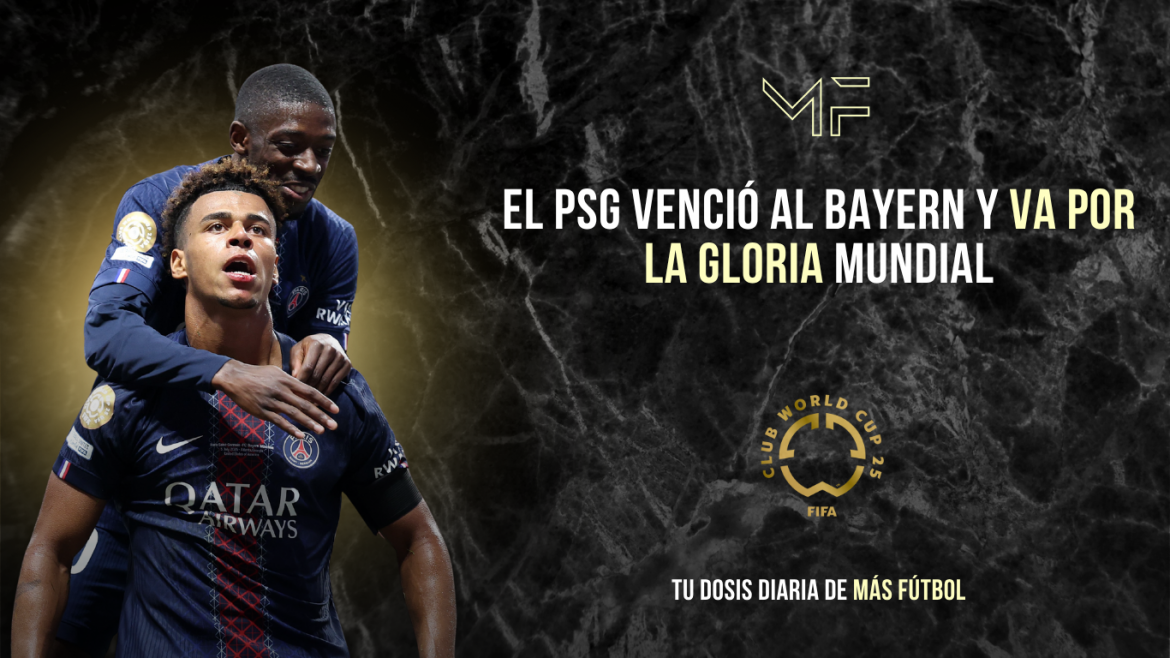 El PSG venció al Bayern y va por la gloria mundial
