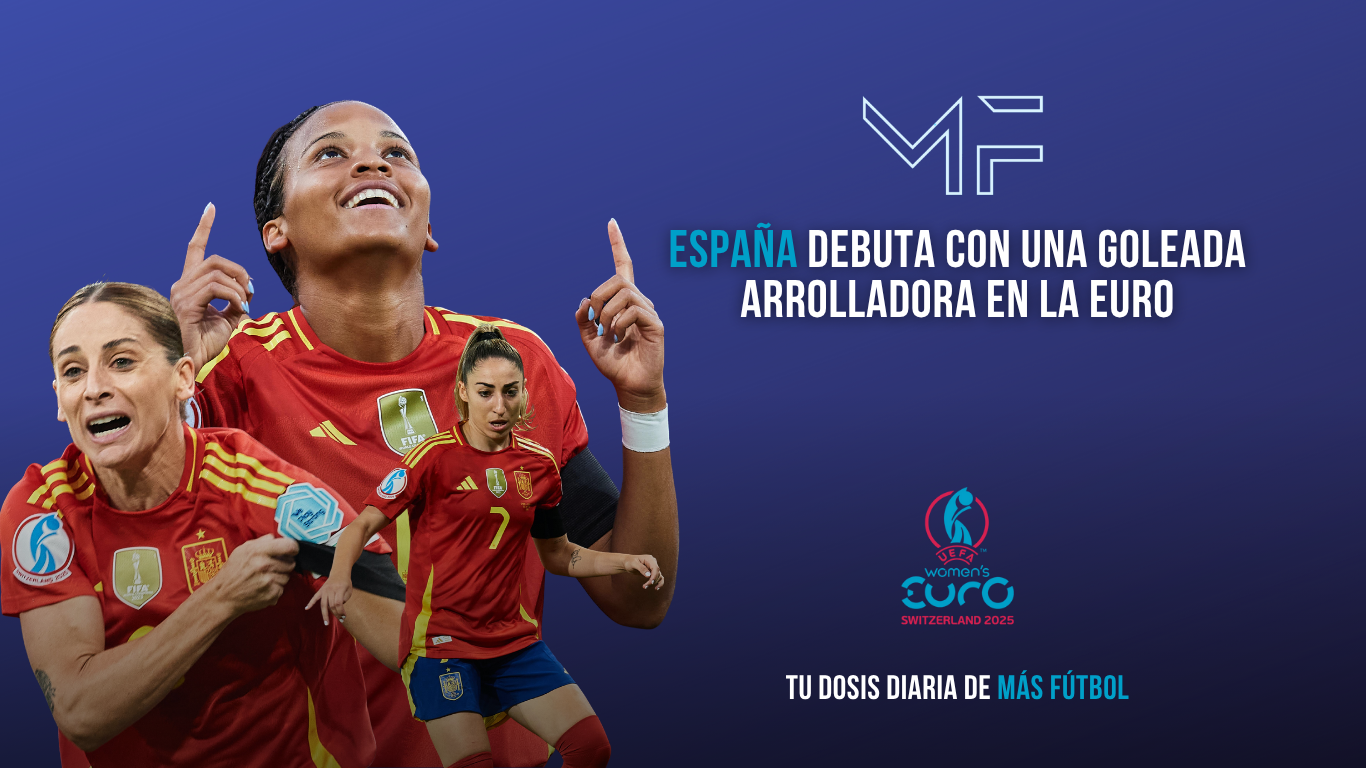 España debuta con una goleada arrolladora en la Euro