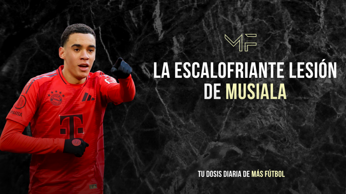 La escalofriante lesión de Musiala