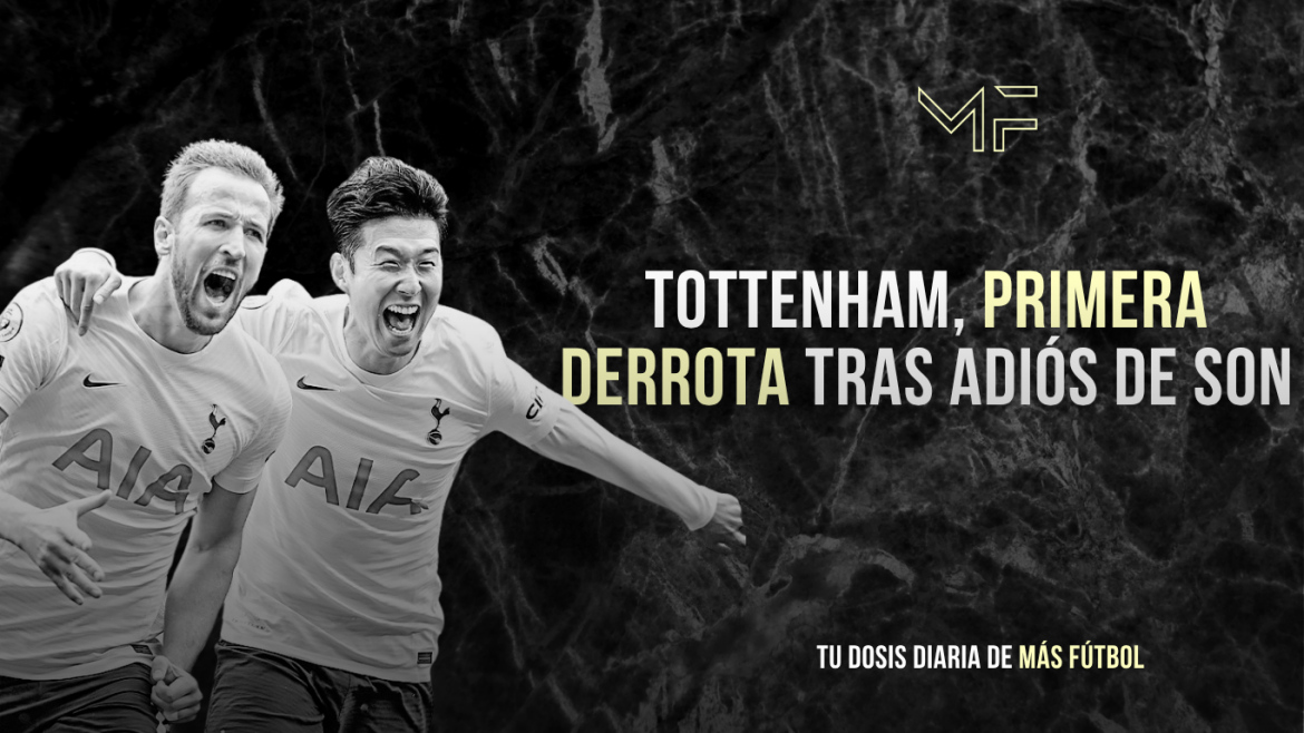 Tottenham, primera derrota tras adiós de Son