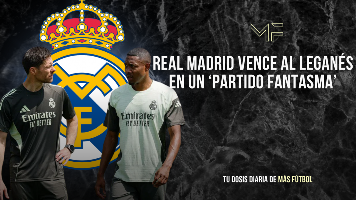 Real Madrid vence al Leganés en un ‘partido fantasma’