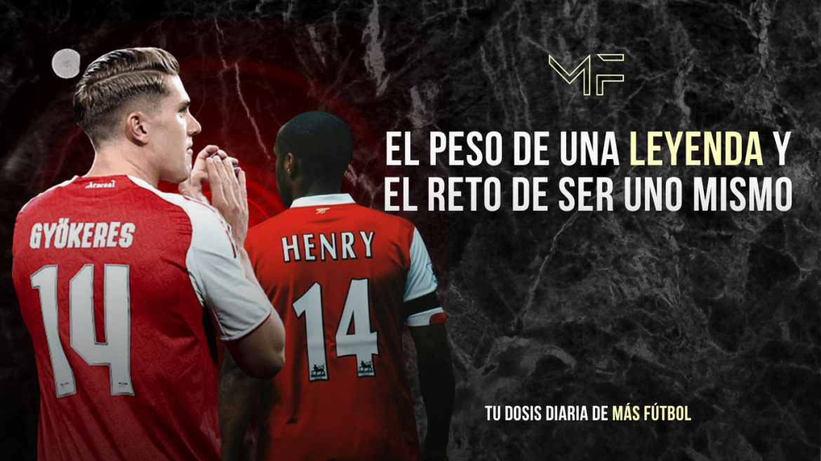 Gyokeres hereda el 14 del Arsenal y rompe el molde