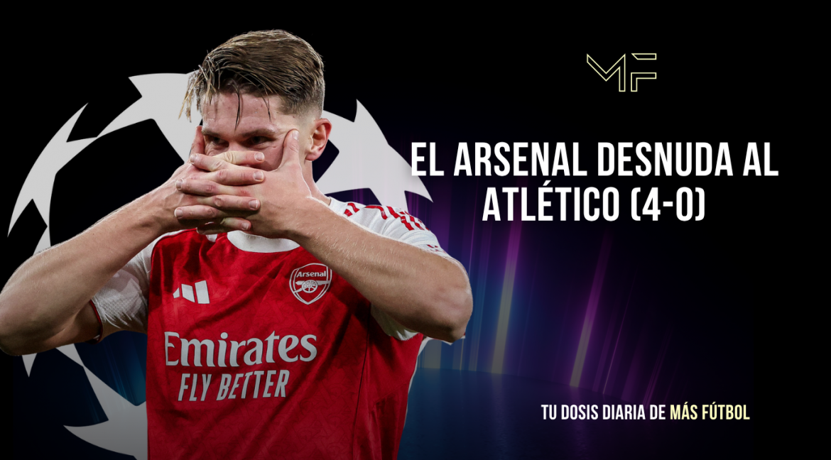 El Arsenal desnuda al Atlético (4-0)