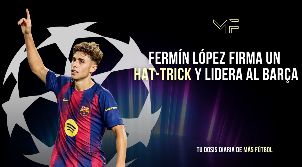 Fermín López firma un hat-trick