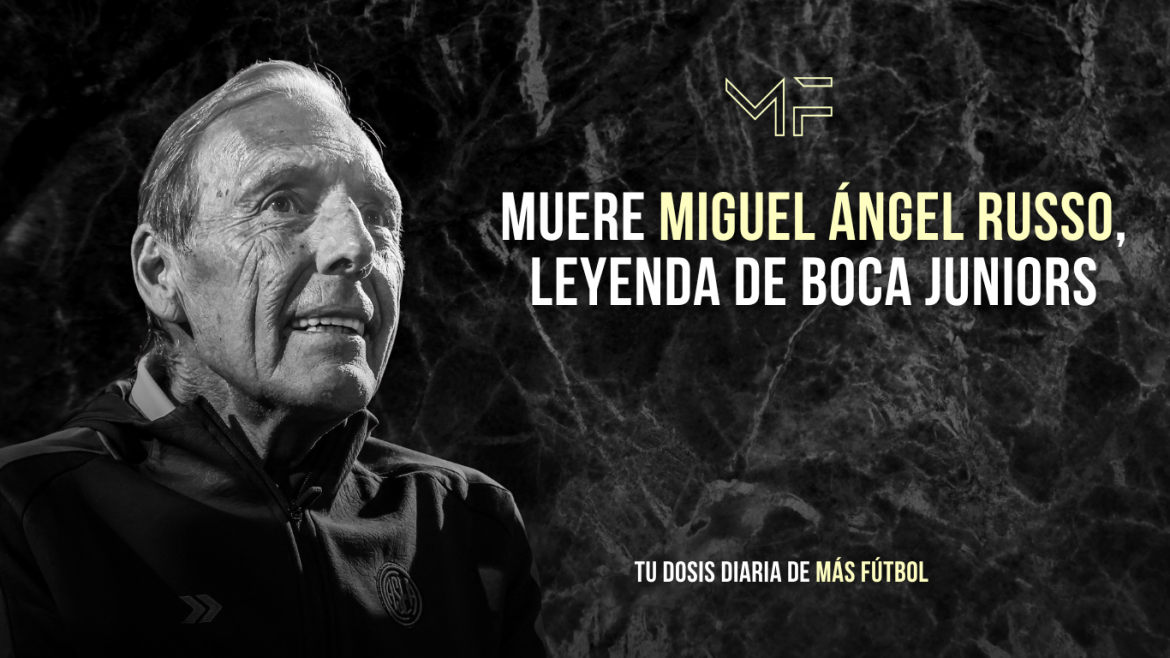 Muere Miguel Ángel Russo, leyenda de Boca Juniors