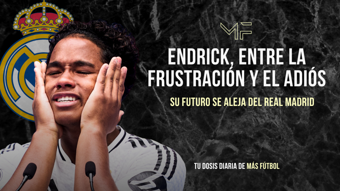 Endrick se aleja del Real Madrid