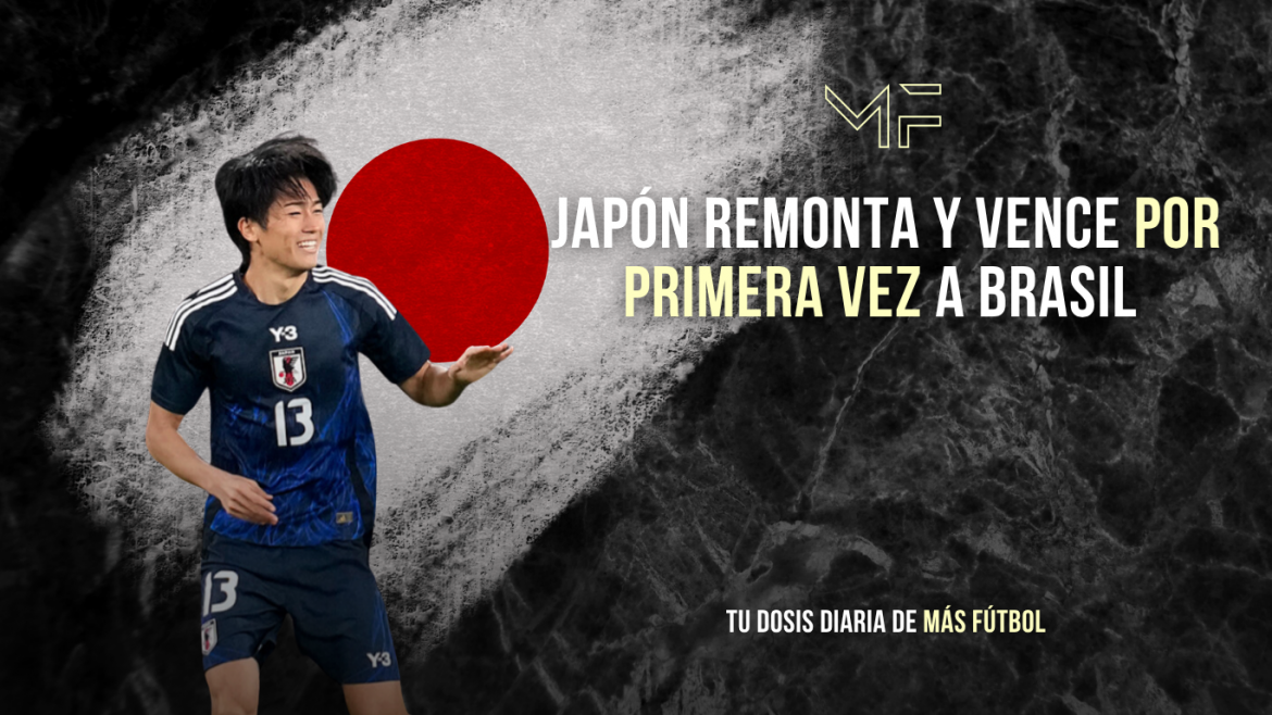 Japón derrota a Brasil tras una remontada inolvidable