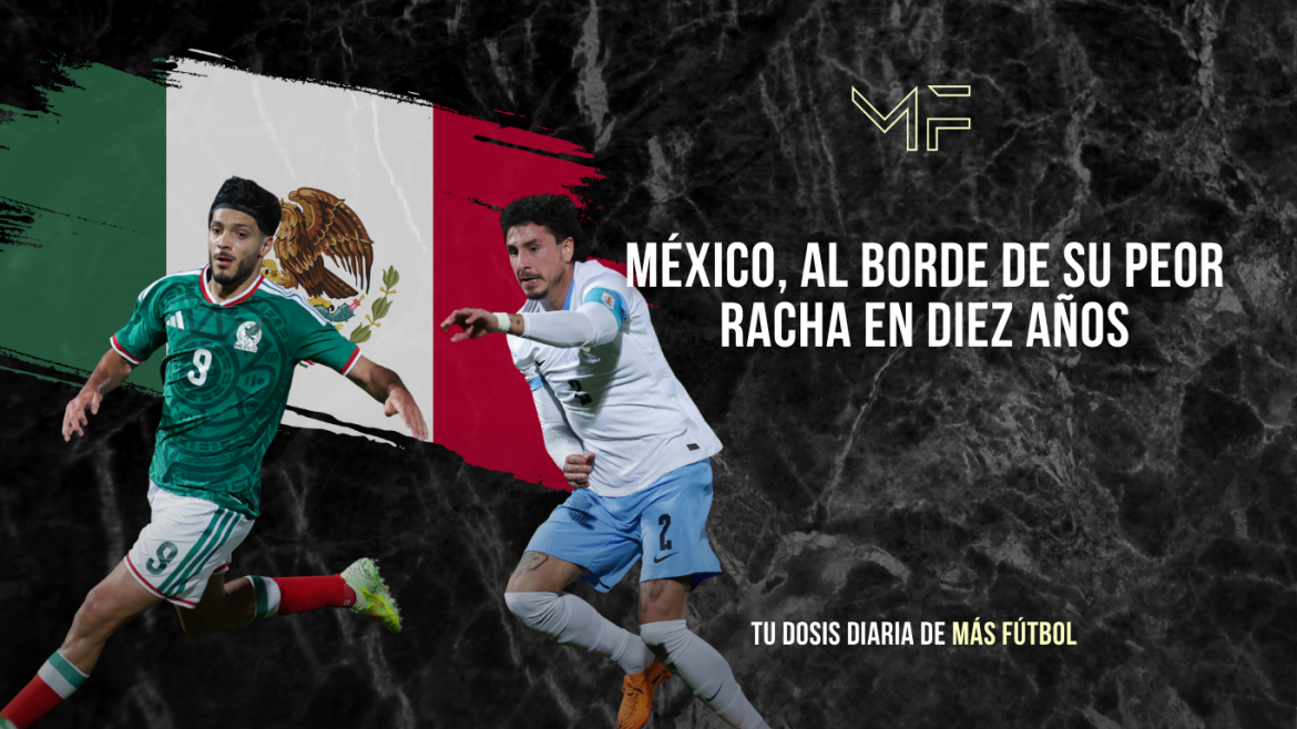 México, al borde de su peor racha en diez años