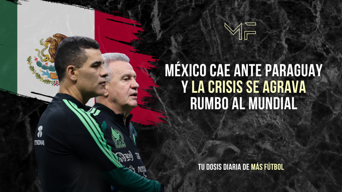 México cae ante Paraguay y la crisis se agrava