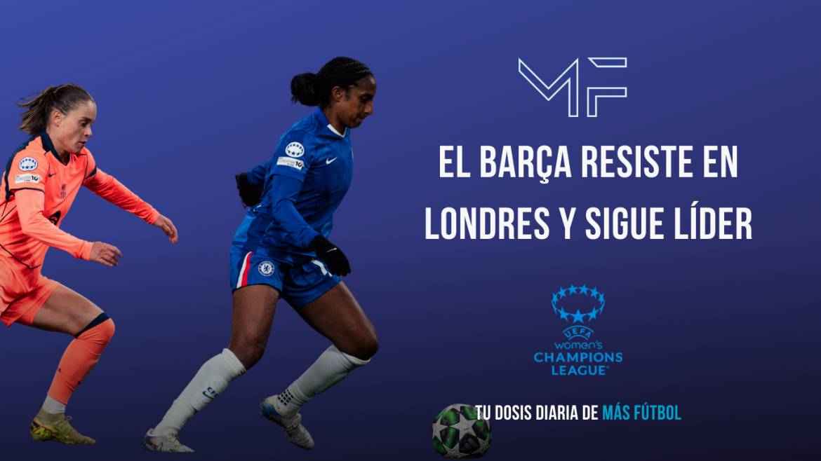 El Barça resiste en Londres y sigue líder