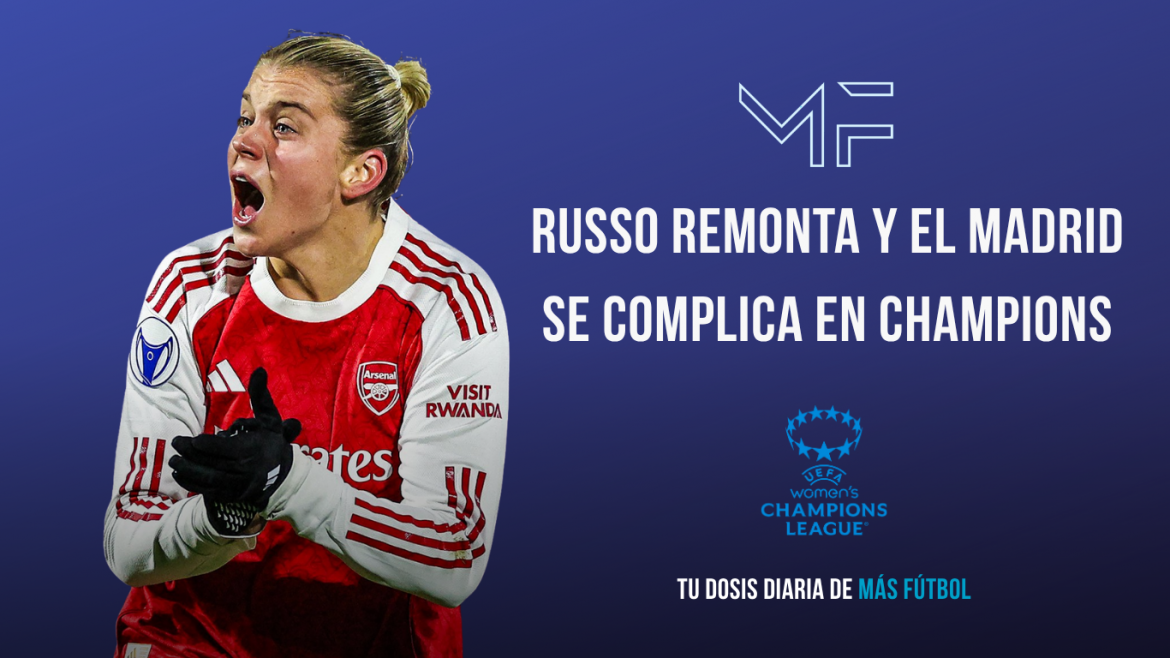 Russo amarga al Real Madrid en Champions