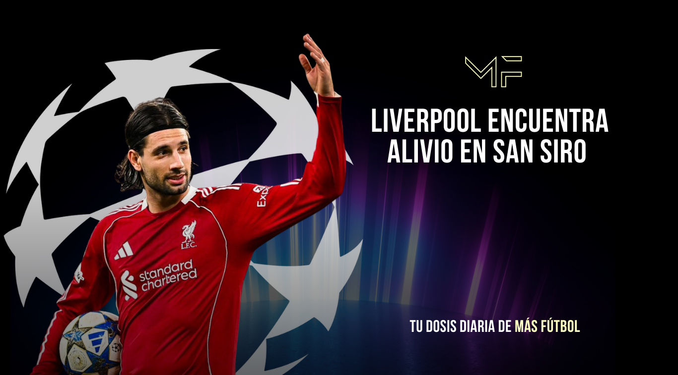 Liverpool encuentra alivio en San Siro