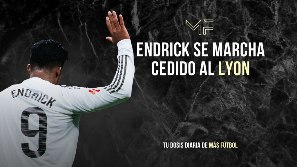 Endrick se marcha cedido al Lyon