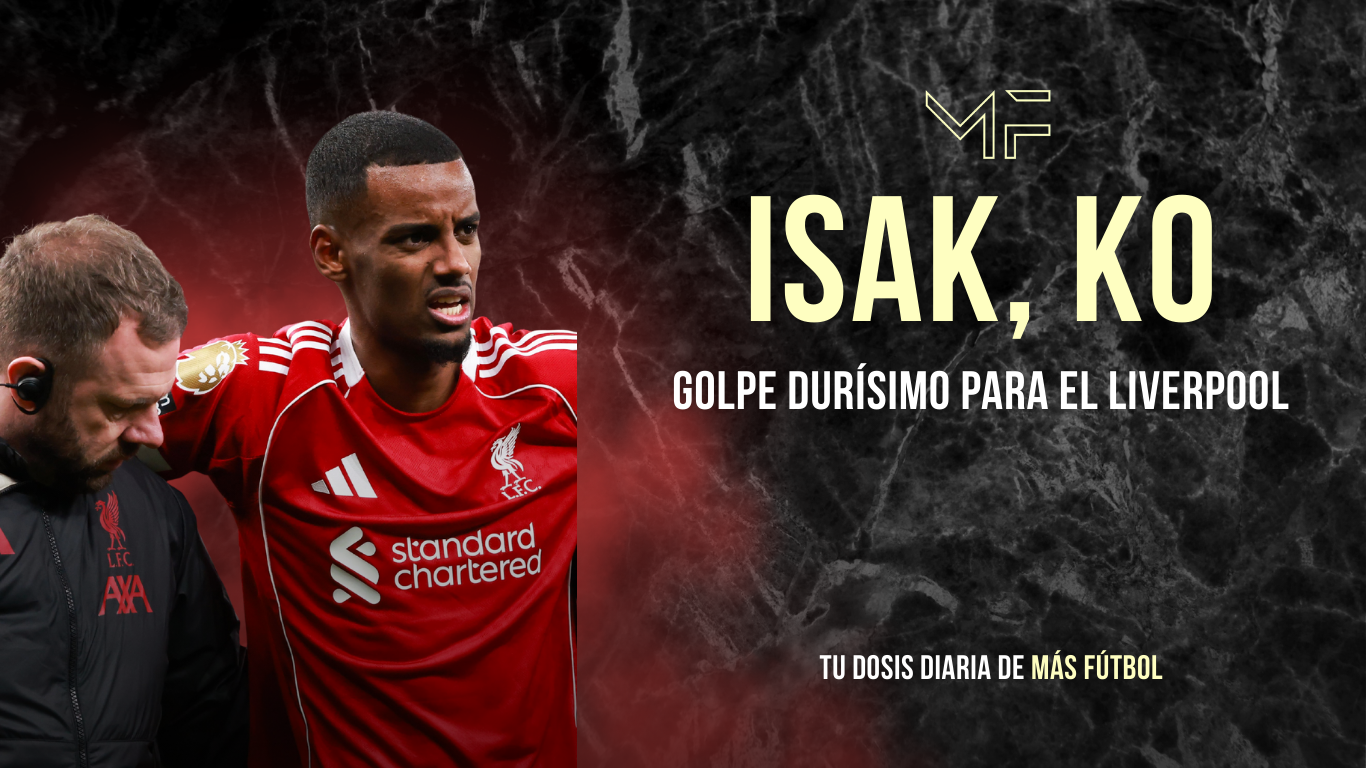 golpe durísimo para el Liverpool