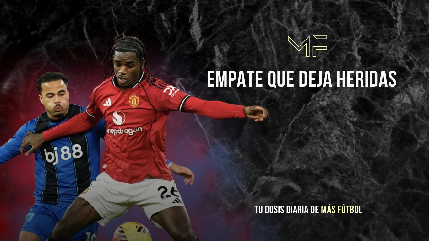 Old Trafford se desmorona en un 4-4 que expone al United