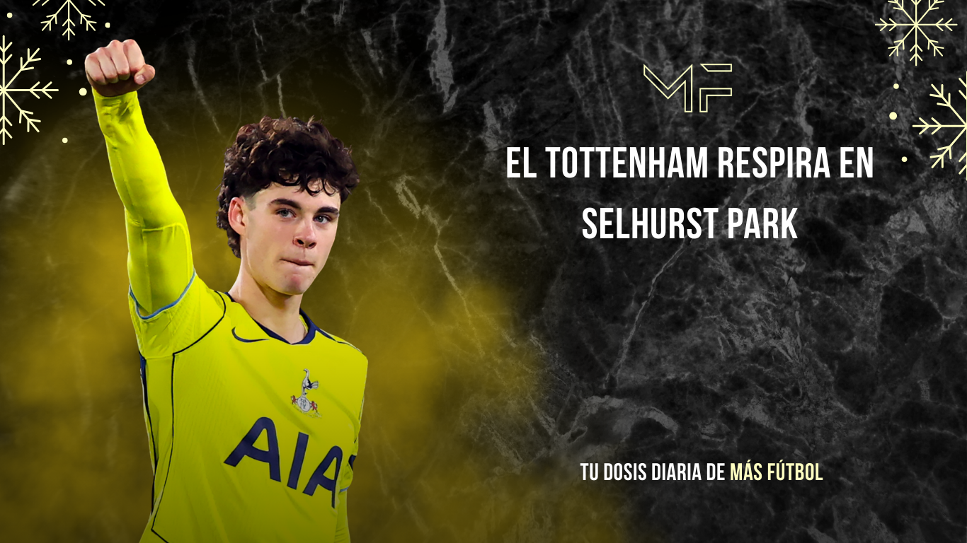 El Tottenham respira en Selhurst Park