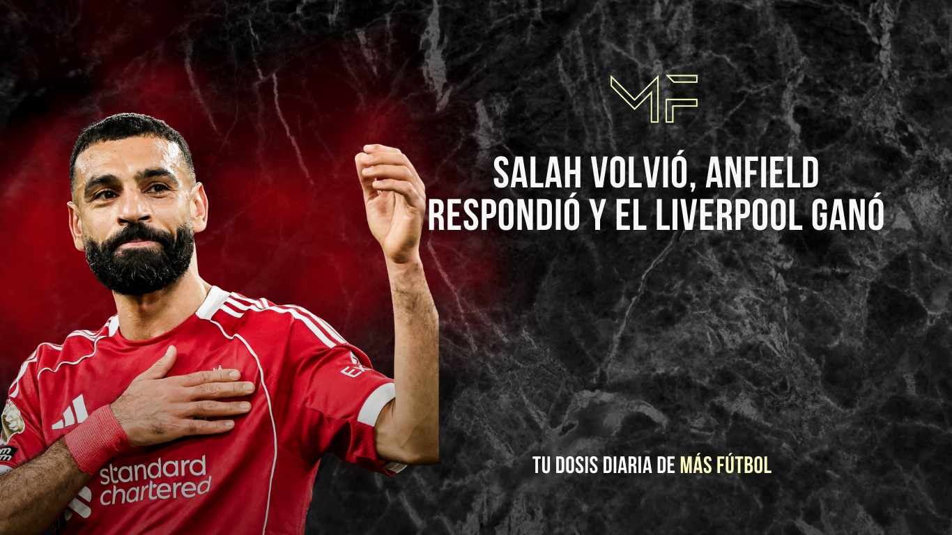 Salah regresó tras la polémica, Ekitiké brilló y Anfield eligió el perdón. Un triunfo que deja más preguntas que respuestas.
