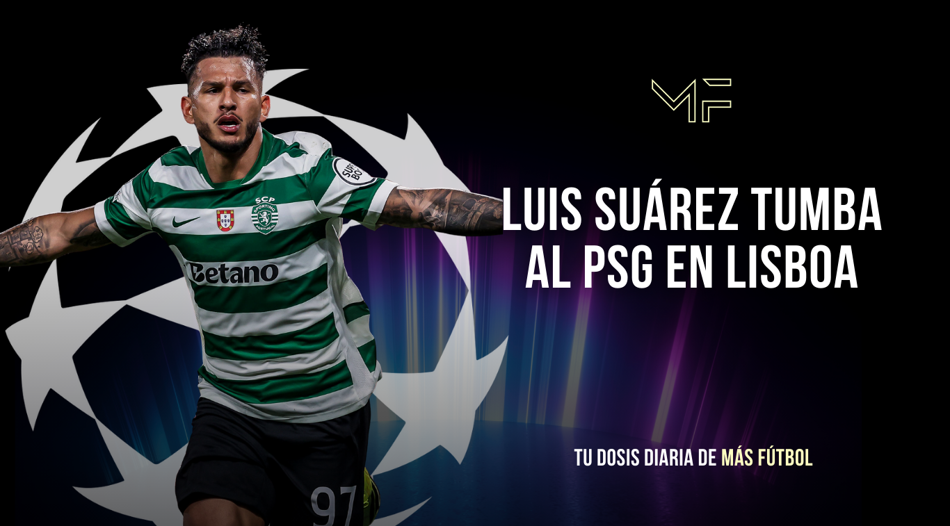 Luis Suárez tumba al PSG en Lisboa