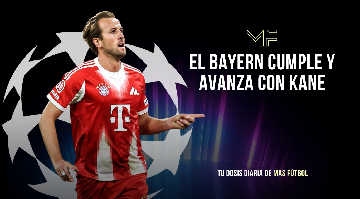 El Bayern cumple y avanza con Kane