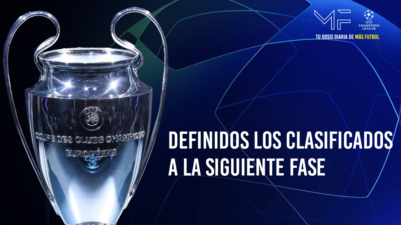 Clasificados UEFA Champions League Octavos Playoffs