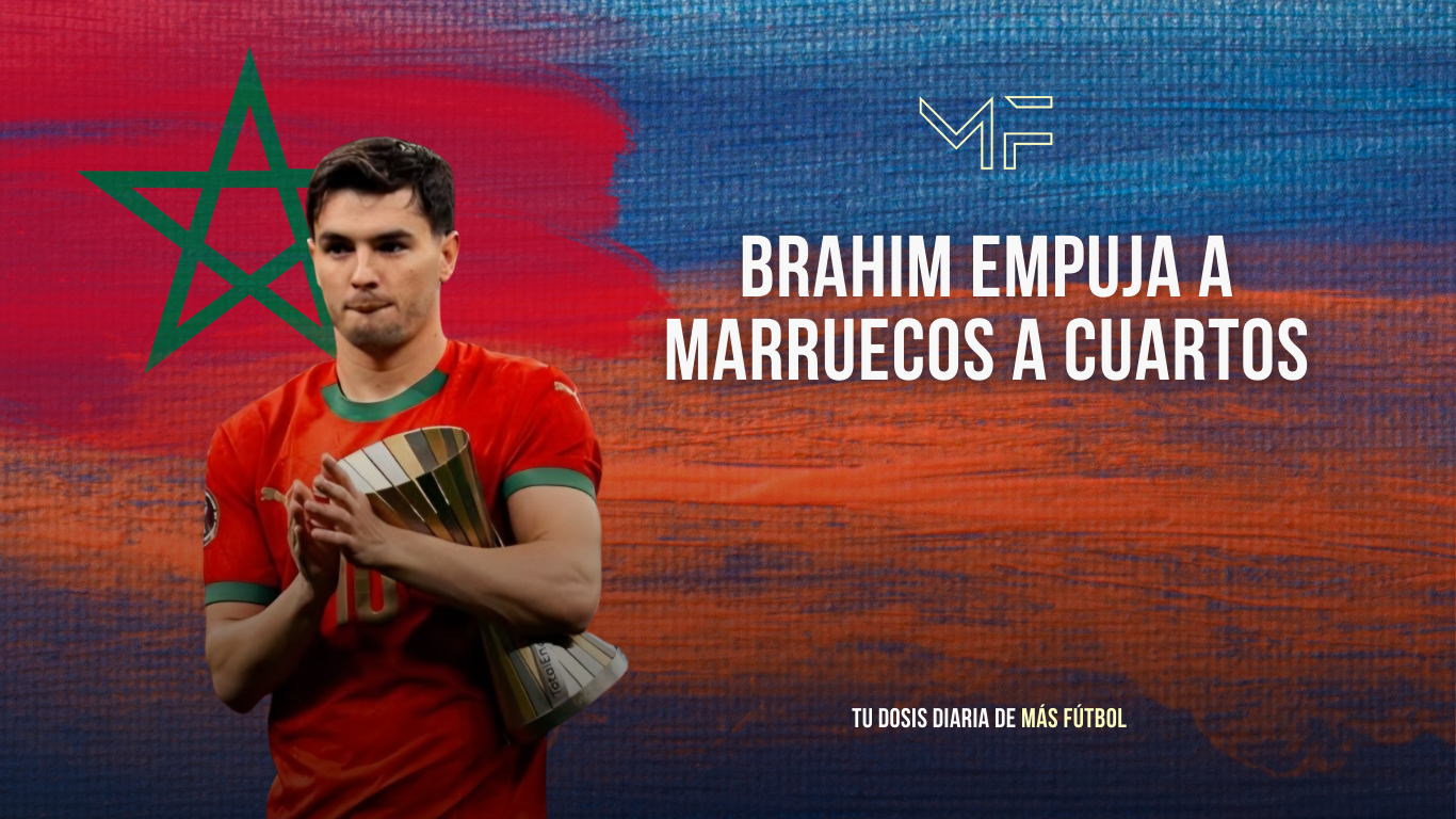 Brahim empuja a Marruecos a cuartos