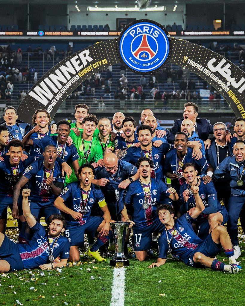 Otro trofeo más en la colección del PSG