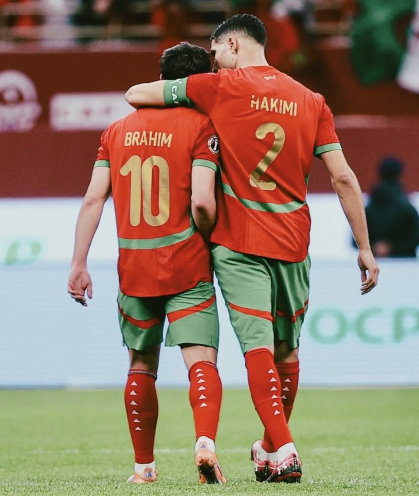  Brahim Díaz se convierte en el primer jugador en la historia de Marruecos en anotar 4 goles en una sola edición de la Copa África (AFCON).