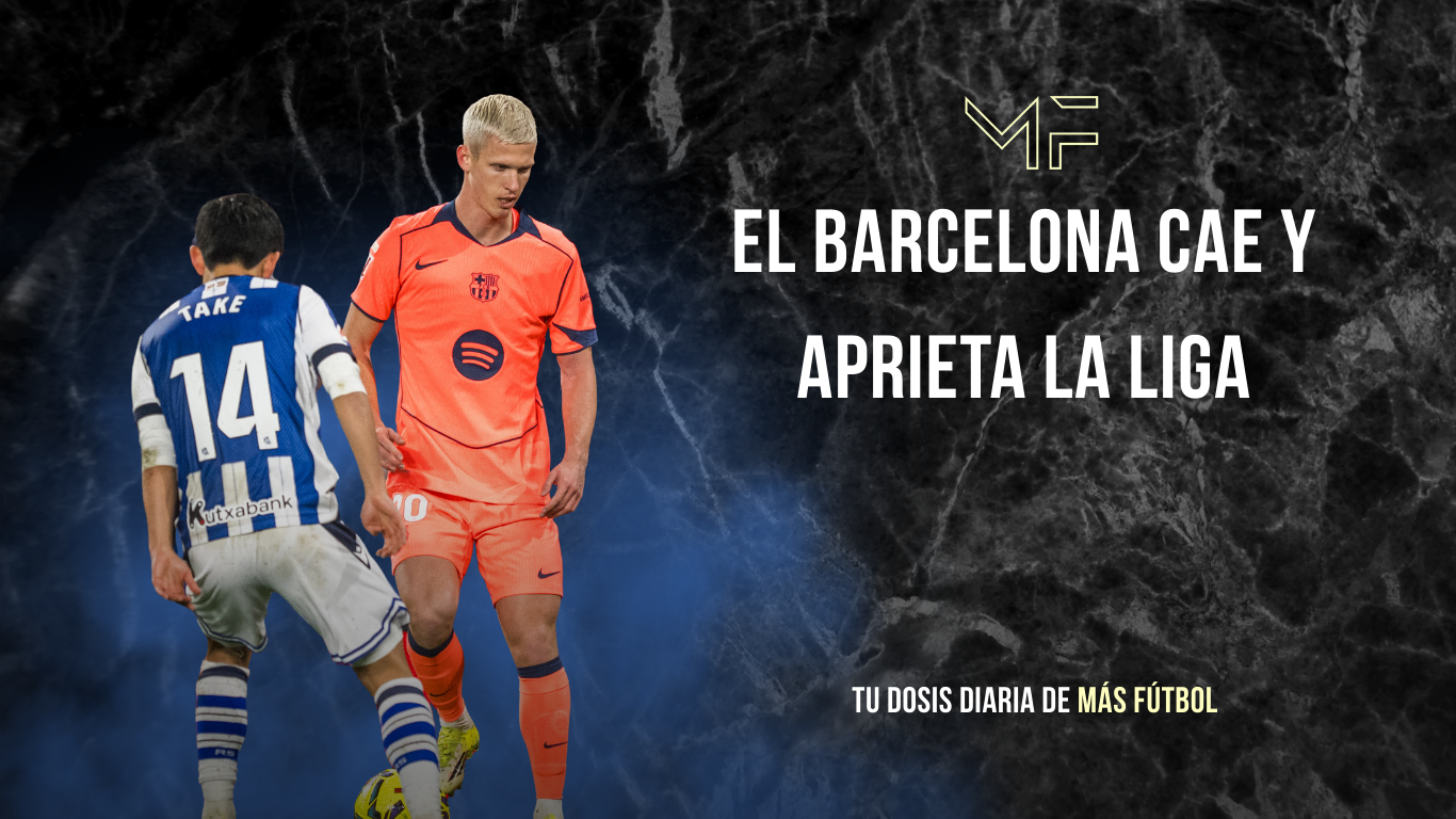 El Barcelona cae y aprieta La Liga