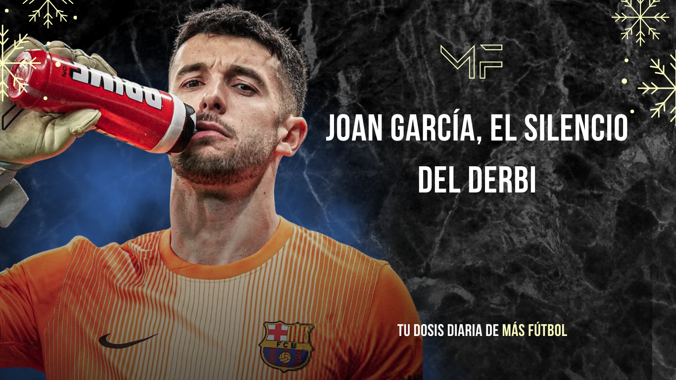 Joan García, el silencio del derbi