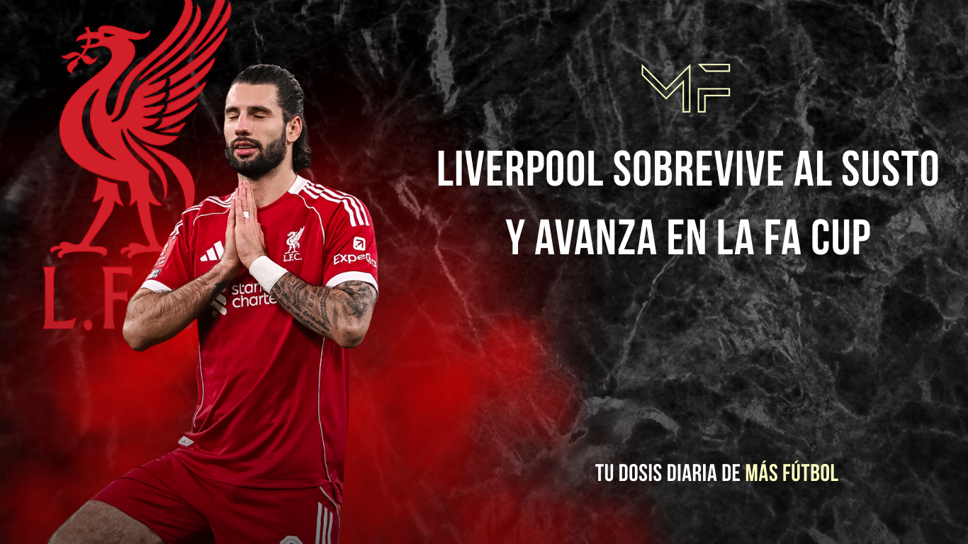 Liverpool avanza tras un susto inesperado