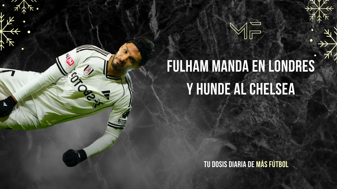 Fulham manda en Londres y hunde al Chelsea