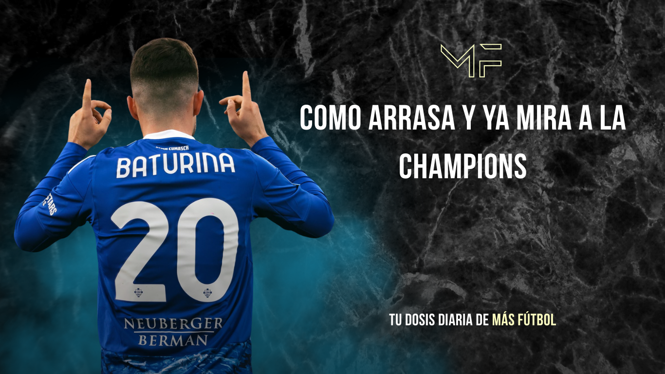 Como arrasa y ya mira a la Champions