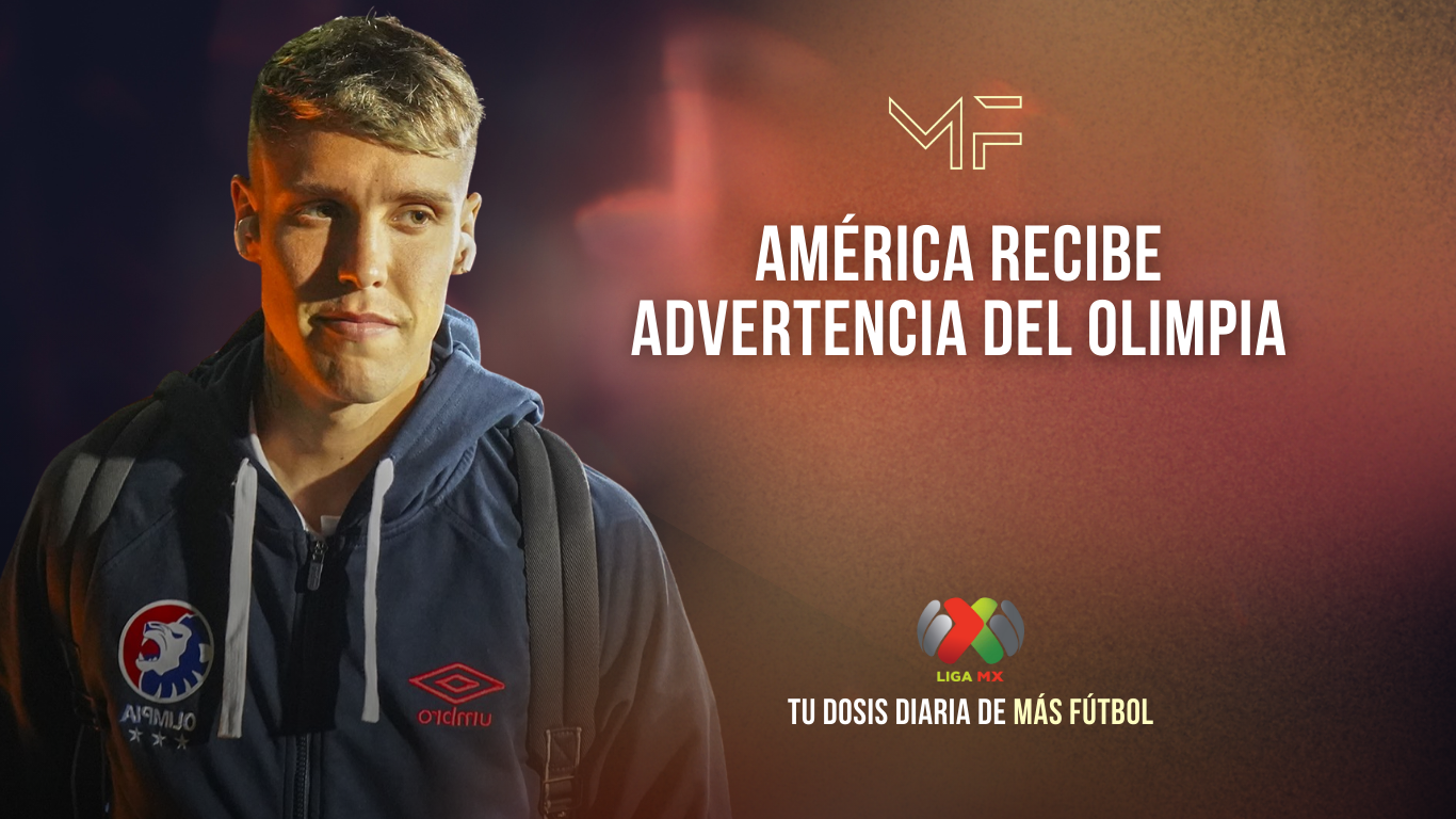 América recibe advertencia del Olimpia